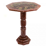 Кофейный стол из натуральных камней Лемезит и Яшма Natural Stone Tables варинант исполнения - 7 | Loft Concept в Рязани