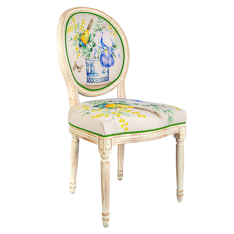 Стул Blue Iris Stool Бежевый Мульти Стул Blue Iris Stool Бежевый Мульти в Рязани | Loft Concept