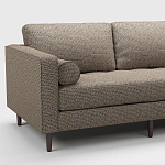 Мебельная ткань Шенилл коричневый цвет 142 см T4-54 варинант исполнения - 5 | Loft Concept в Рязани