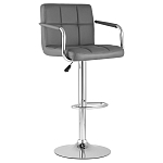 Барный стул с подлокотниками Honory Grey варинант исполнения - 1 | Loft Concept в Рязани