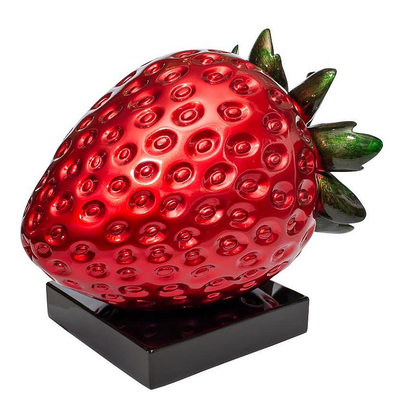 Статуэтка Strawberry Красный Черный Статуэтка Strawberry Красный Черный в Рязани | Loft Concept
