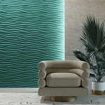 Гипсовая 3D Панель M-33 варинант исполнения - 1 | Loft Concept в Рязани