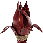 Настольная лампа красная INDONESIAN LAMPS варинант исполнения - 2 | Loft Concept в Рязани