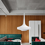 Подвесной вязаный белый светильник «Лампа Марракеша» варинант исполнения - 4 | Loft Concept в Рязани