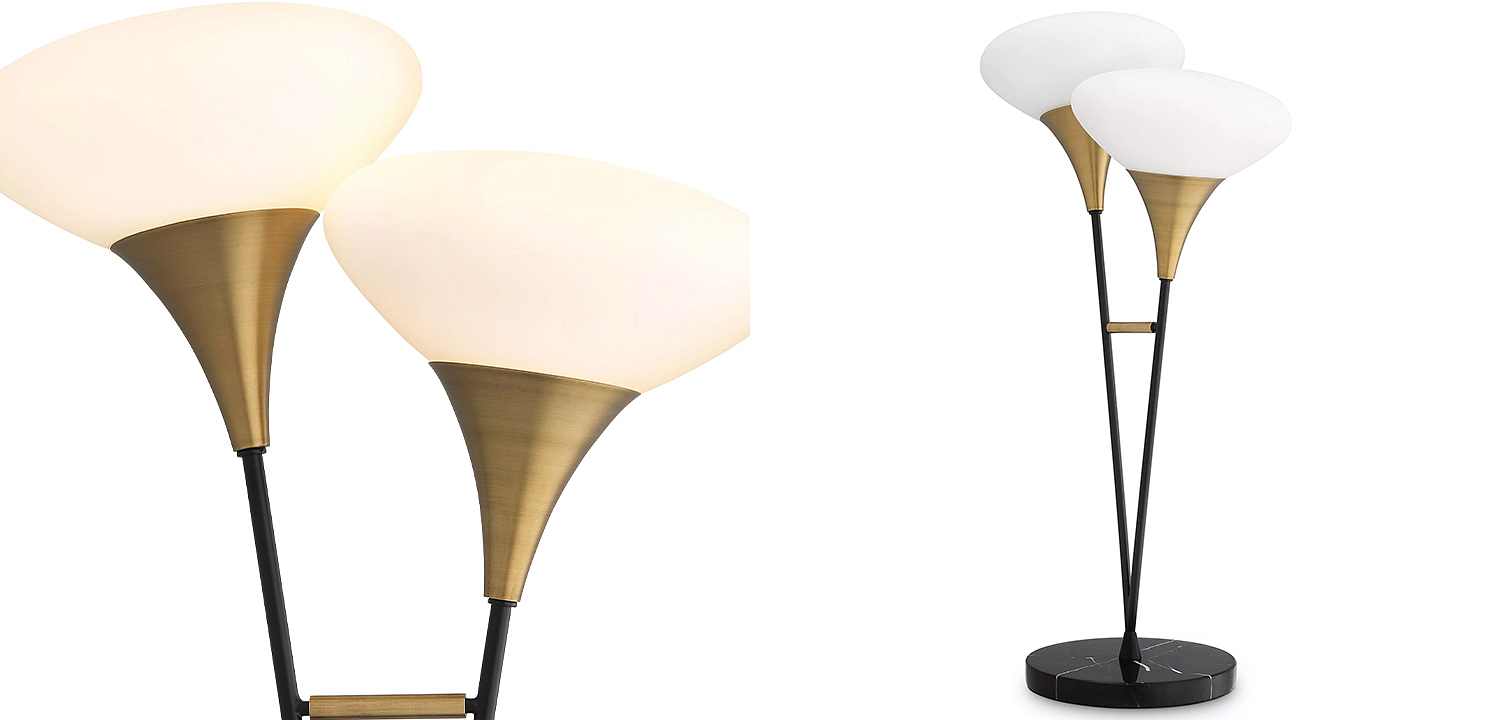Настольная лампа Eichholtz Table Lamp Duco Настольная лампа Eichholtz Table Lamp Duco - Loft-Concept в Рязани