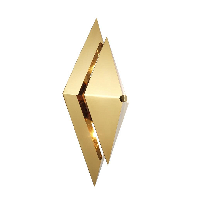 Бра Eichholtz Wall Lamp Augusta Gold Глянцевое золото в Рязани | Loft Concept 