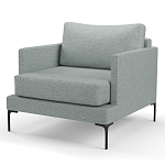 Мебельная ткань Шенилл голубой цвет 138 см T4-20 варинант исполнения - 8 | Loft Concept в Рязани