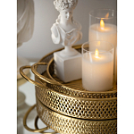 Поднос железный Gold Mesh варинант исполнения - 6 | Loft Concept в Рязани