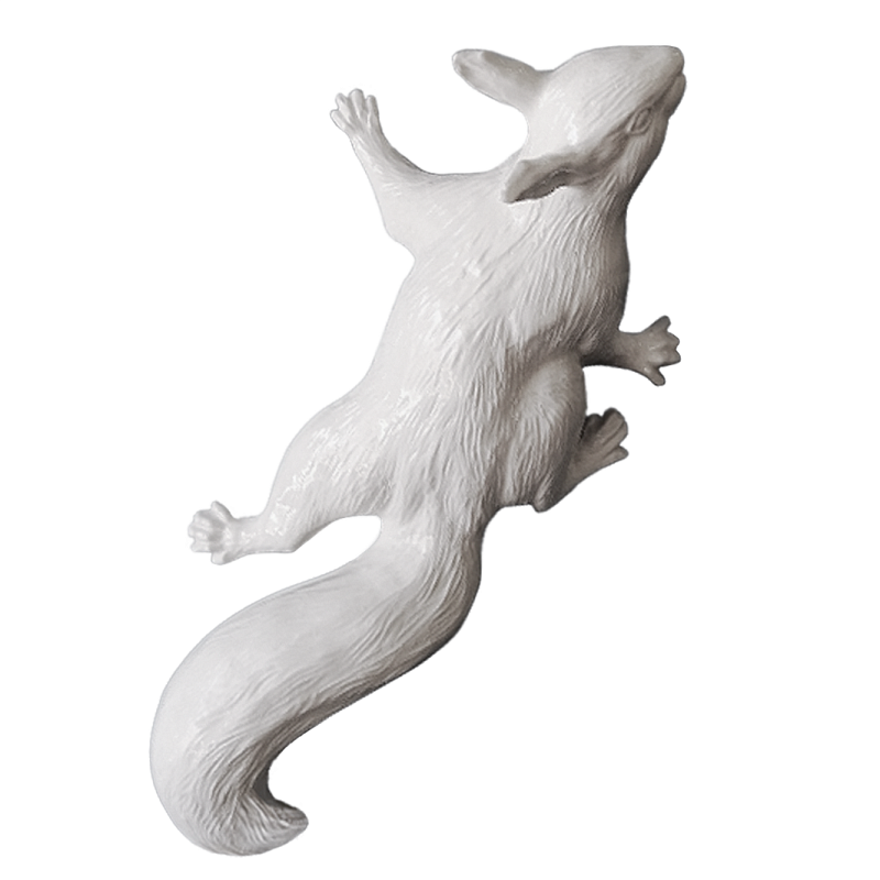 Аксессуар на стену Squirrel Белый Аксессуар на стену Squirrel Белый в Рязани | Loft Concept