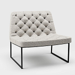 Мебельная ткань Sorbettol Шенилл Сееро-бежевый N 1120 варинант исполнения - 7 | Loft Concept в Рязани