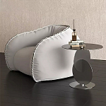 Дизайнерский журнальный стол с основанием из круглых элементов Lirod варинант исполнения - 2 | Loft Concept в Рязани