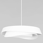 Подвесной светильник круглый белого цвета из металла Vita Cuna варинант исполнения - 1 | Loft Concept в Рязани