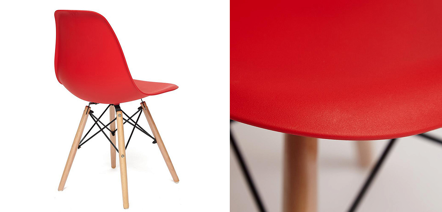 Стул DSW red Стул DSW red - Loft-Concept в Рязани