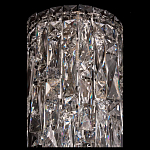 Бра с каскадом из прозрачного хрусталя и корпусом из металла цвета хром Constant Sparks варинант исполнения - 1 | Loft Concept в Рязани