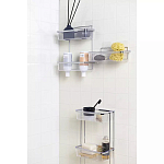 Полка напольная трехъярусная для ванной Bathroom Floor Shelf варинант исполнения - 2 | Loft Concept в Рязани