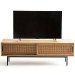 ТВ-тумба с плетеным декором Tate Wicker TV Stand варинант исполнения - 2 | Loft Concept в Рязани