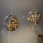 Светильник вязаный из шерсти Wool Oval варинант исполнения - 2 | Loft Concept в Рязани