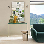 Приставной стол из алюминиевого сплава Meskill Side Table варинант исполнения - 2 | Loft Concept в Рязани