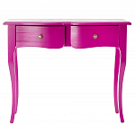 Консоль с выдвижными ящиками Colorfy Pink варинант исполнения - 1 | Loft Concept в Рязани