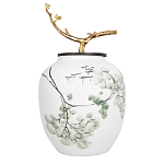 Декоративная ваза белая Serengeti варинант исполнения - 1 | Loft Concept в Рязани