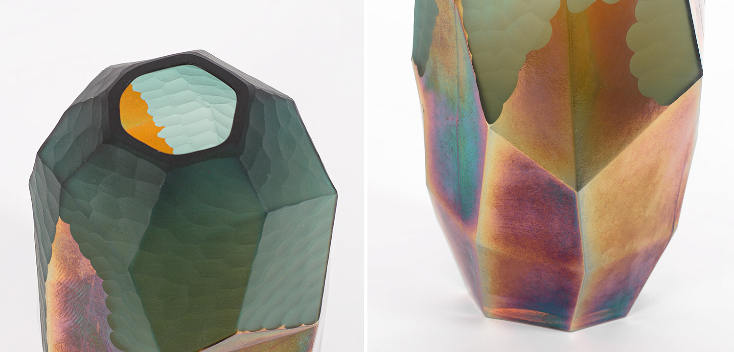 Ваза Polygonal Vase multi-colored Ваза Polygonal Vase multi-colored - Loft-Concept в Рязани
