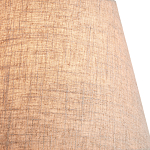 Люстра с белым каркасом и тканевыми абажурами Natural Stems варинант исполнения - 3 | Loft Concept в Рязани