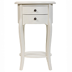 Белая тумба на фигурных ножках Shelby варинант исполнения - 1 | Loft Concept в Рязани