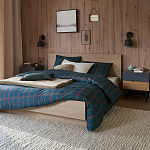 Черное матовое бра с декором под кожу Chestery варинант исполнения - 4 | Loft Concept в Рязани