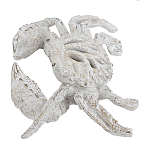 Статуэтка краб с детализированной текстурой в белом цвете Marine Accessories варинант исполнения - 2 | Loft Concept в Рязани