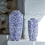 Ваза с синим цветочным узором Blue & White Ornament  варинант исполнения - 2 | Loft Concept в Рязани