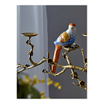 Подсвечник с декором из птиц на ветвях Birds of Paradise варинант исполнения - 7 | Loft Concept в Рязани