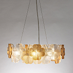 Люстра с рельефным стеклом Chandelier Ingrid варинант исполнения - 6 | Loft Concept в Рязани