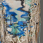 Эко декор на стену из нитей Wall decor Mermaid варинант исполнения - 1 | Loft Concept в Рязани