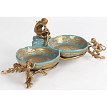 Блюдо двойное из фарфора Crogy варинант исполнения - 3 | Loft Concept в Рязани