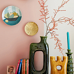 Статуэтка керамическая зеленого цвета Majero варинант исполнения - 4 | Loft Concept в Рязани