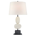 Настольная лампа на фигурном мраморном основании Conundrum варинант исполнения - 1 | Loft Concept в Рязани