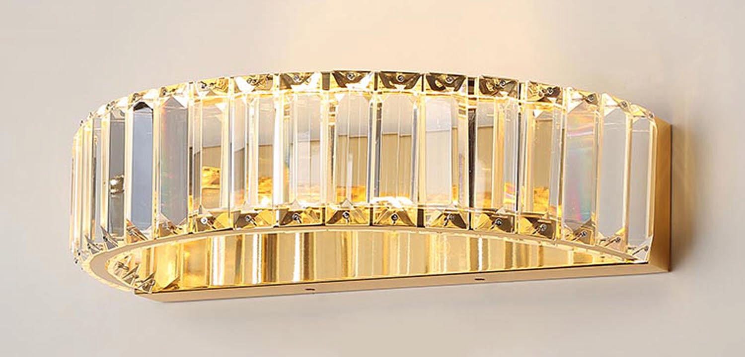 Бра Crystal Shine Linda Gold Wall Lamp A Бра Crystal Shine Linda Gold Wall Lamp A - Loft-Concept в Рязани
