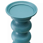 Подсвечник фигурный голубой Bright Accent 33 см варинант исполнения - 2 | Loft Concept в Рязани