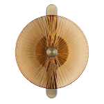 Бра с круглым стеклянным плафоном Gingham варинант исполнения - 2 | Loft Concept в Рязани