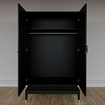 Платяной шкаф Elsa Dreams Black с 2-мя фасадами варинант исполнения - 3 | Loft Concept в Рязани