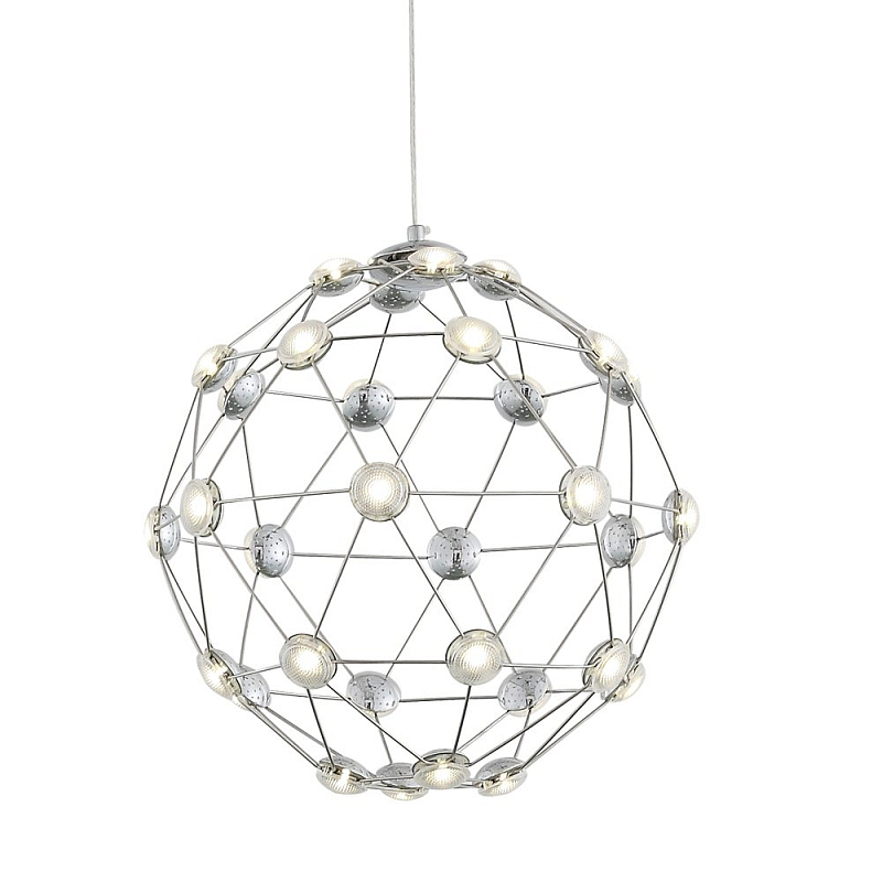 Люстра Fulleren Chandelier Хром Люстра Fulleren Chandelier Хром в Рязани | Loft Concept
