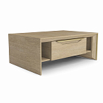 Стол журнальный с ящиками и открытыми полками Flowchart варинант исполнения - 2 | Loft Concept в Рязани