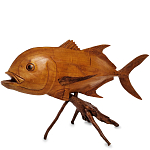 Статуэтка в виде рыбы деревянная Flight of Pisces варинант исполнения - 2 | Loft Concept в Рязани