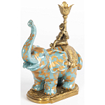 Фарфоровый подсвечник Слон с эмоцией Fluens варинант исполнения - 3 | Loft Concept в Рязани