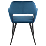 Стул с подлокотниками синий NEASAN STOOL варинант исполнения - 4 | Loft Concept в Рязани