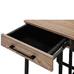 Стол рабочий в стиле лофт с ящиками и системой хранения Urban Style Space варинант исполнения - 5 | Loft Concept в Рязани