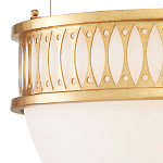 Подвесной светильник с фактурным золотым каркасом Exceptional Classic Design варинант исполнения - 2 | Loft Concept в Рязани