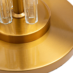 Торшер металлический со стеклянным основанием Intersection варинант исполнения - 3 | Loft Concept в Рязани