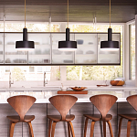 Подвесной светильник цилиндрический с белым плафоном Hinkley варинант исполнения - 11 | Loft Concept в Рязани