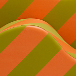 Дизайнерский модульный диван волнистой формы с цветным принтом Poltronova Superonda Sofa варинант исполнения - 32 | Loft Concept в Рязани